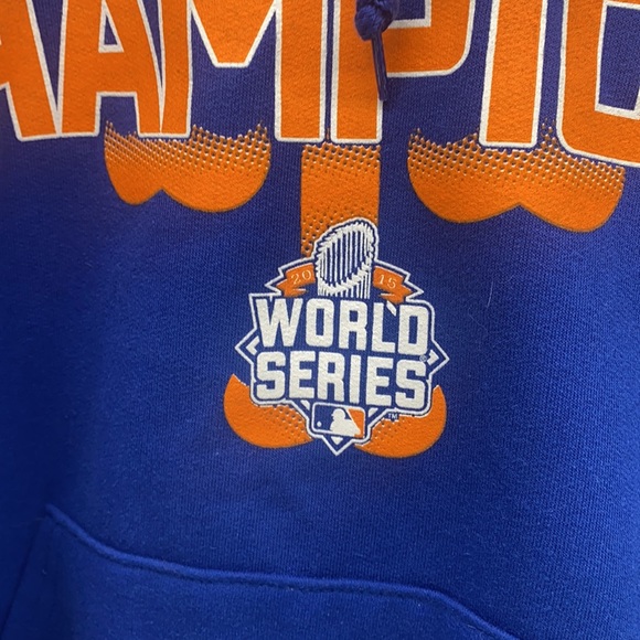 2015 National league champions mets blue hoodie size: Medium - Picture 4 of 7